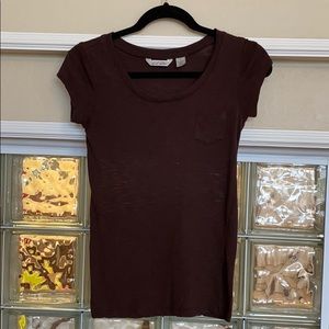 Chocolate brown tee!
